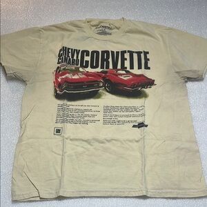Chevy Camaro Corvette Graphic Tee PacSun Size L